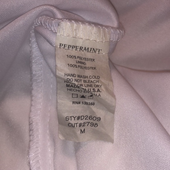 Beautiful ivory/white strapless party dress - Picture 4 of 7